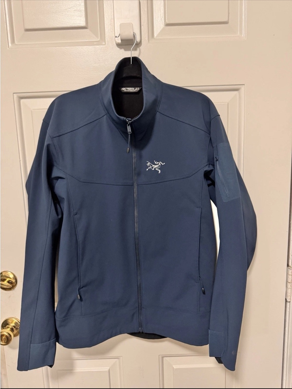 Arc’teryx Epsilon LT Full Zip Soft Shell Jacket Blue Men's Size Medium